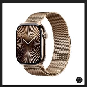 Apple Watch Series 10 Cellular + GPS 46mm Gold Titanium